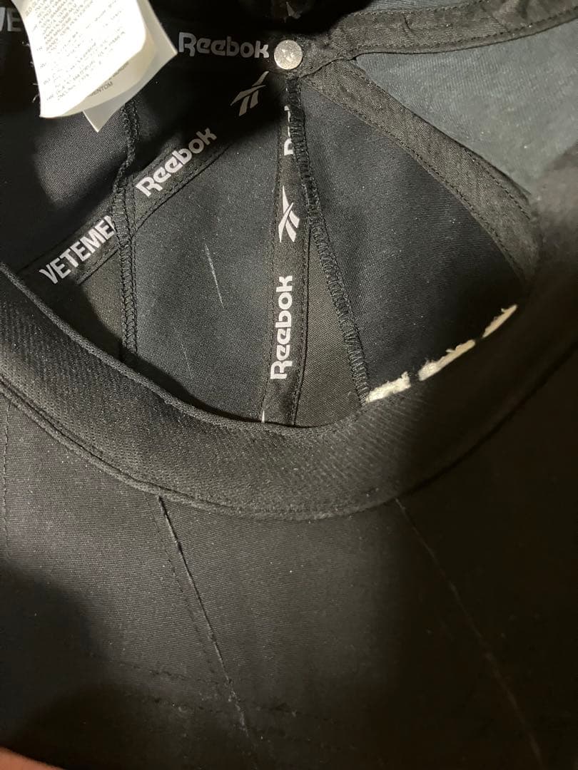Vetements ヴェトモン　Reebok リーボック　キャップ　cap