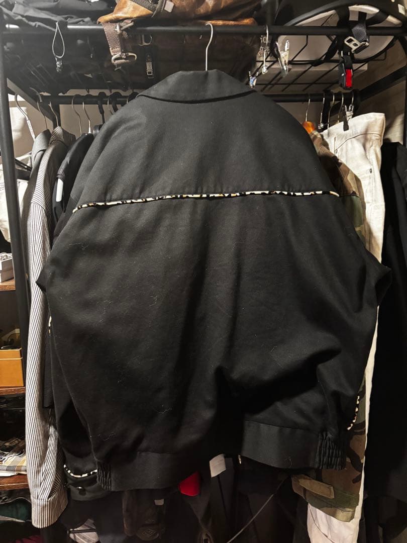 WACKO MARIA ワコマリア ジャケット XL ブラック レオパード