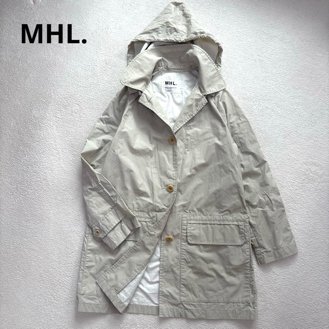 MHL. マーガレットハウエル ステンカラーコート スプリングコート 2