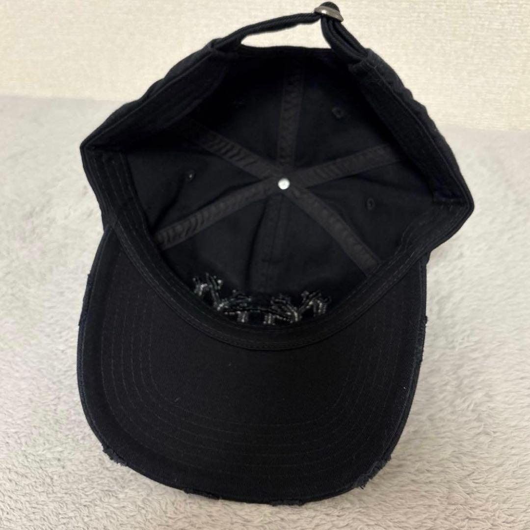 日本未発売 oMA NY NY BONES DISTRESSED CAP