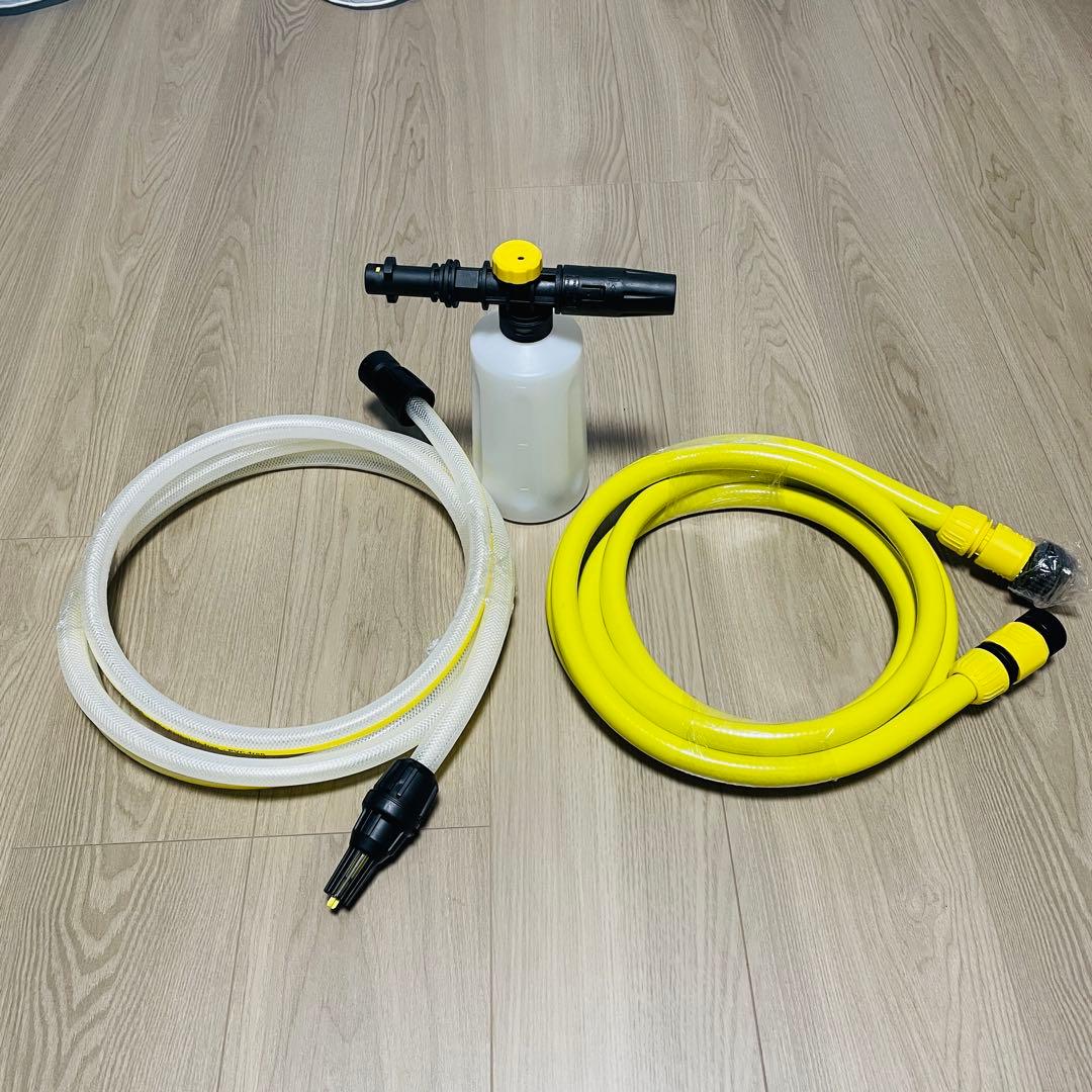 ケルヒャー 高圧洗浄機 K MINI プラス（自吸用ホース、フォームガン）セット