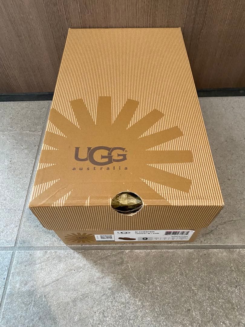 UGG ブラウンモカシン アグ M CHESTER チェスナット 27.0cm