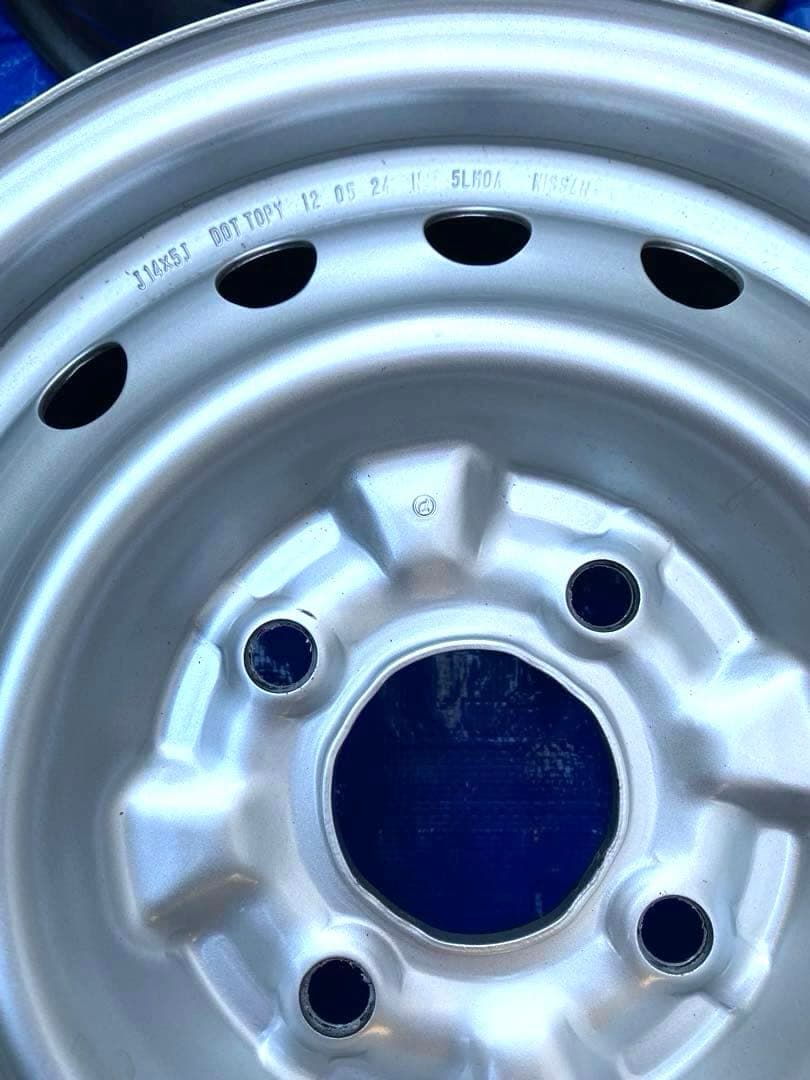 【純正】NV200 新車外し14インチ スチールホイール　4本