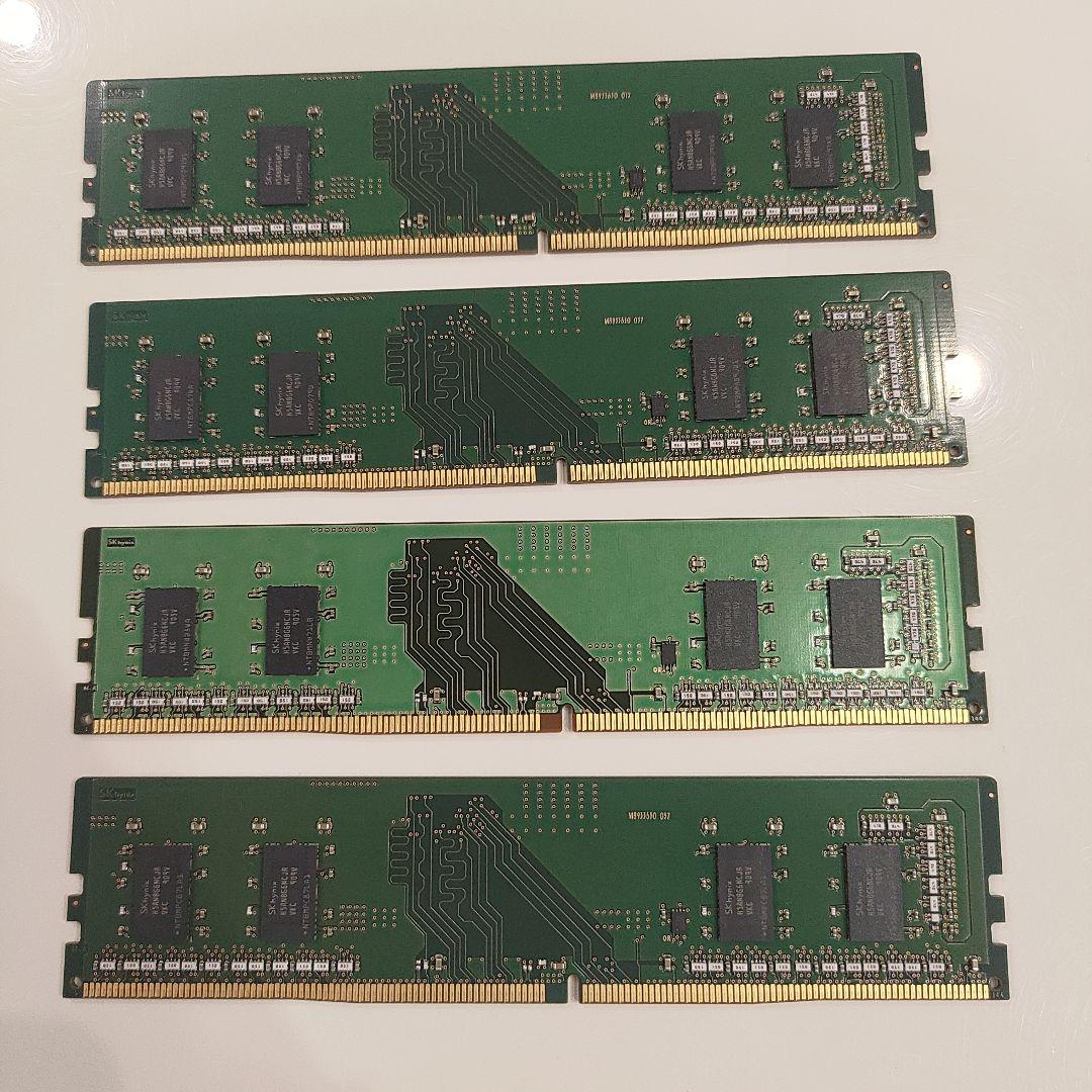 DDR4メモリ2666MHz 4GB×4枚