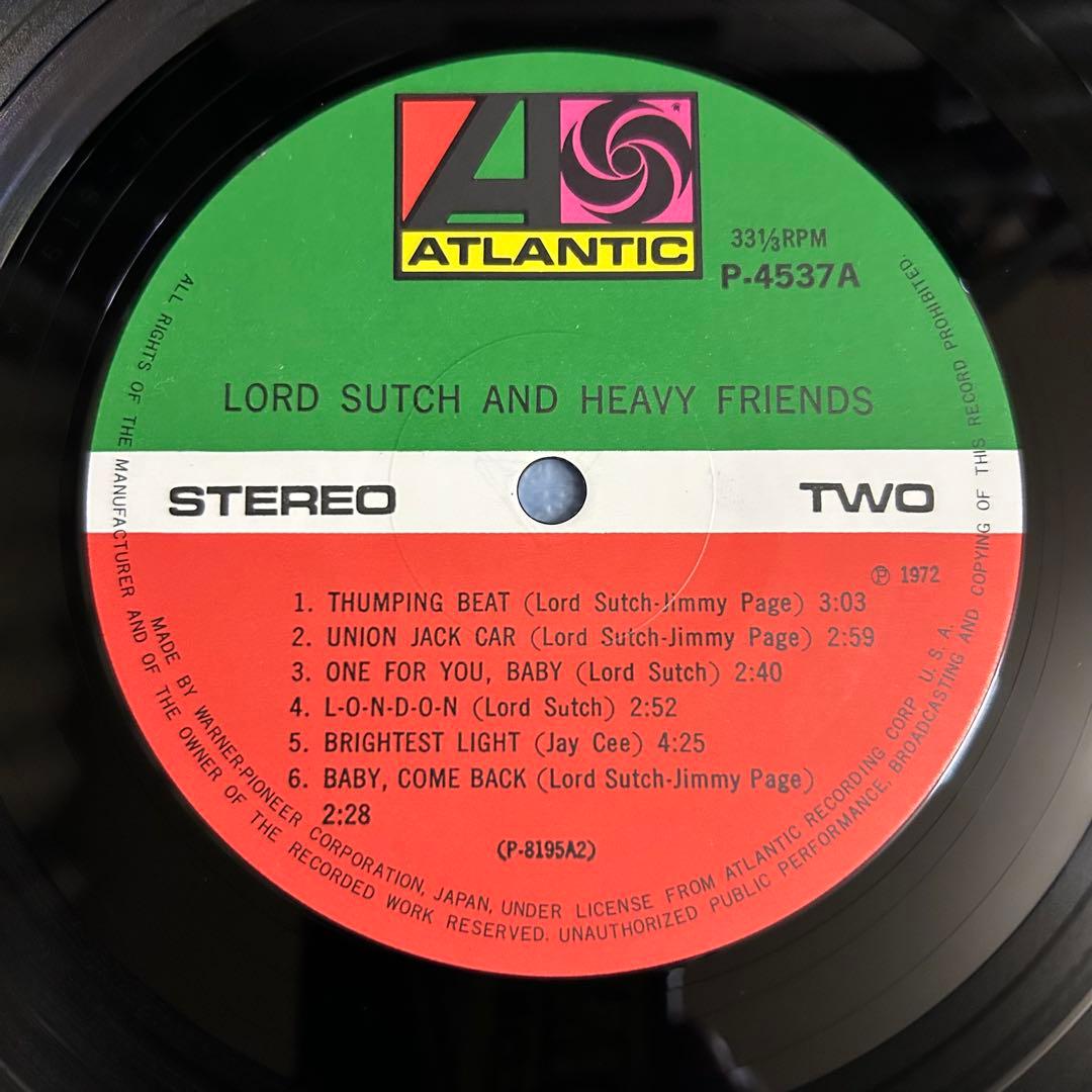 ［メンツ凄い］ロードサッチ　LPレコード ロック　ジミーペイジ　ジェフベック