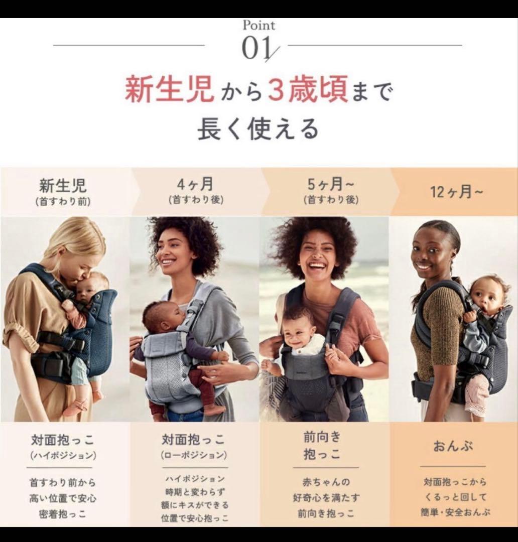 BABYBJÖRN 抱っこ紐 HARMONY クリーム