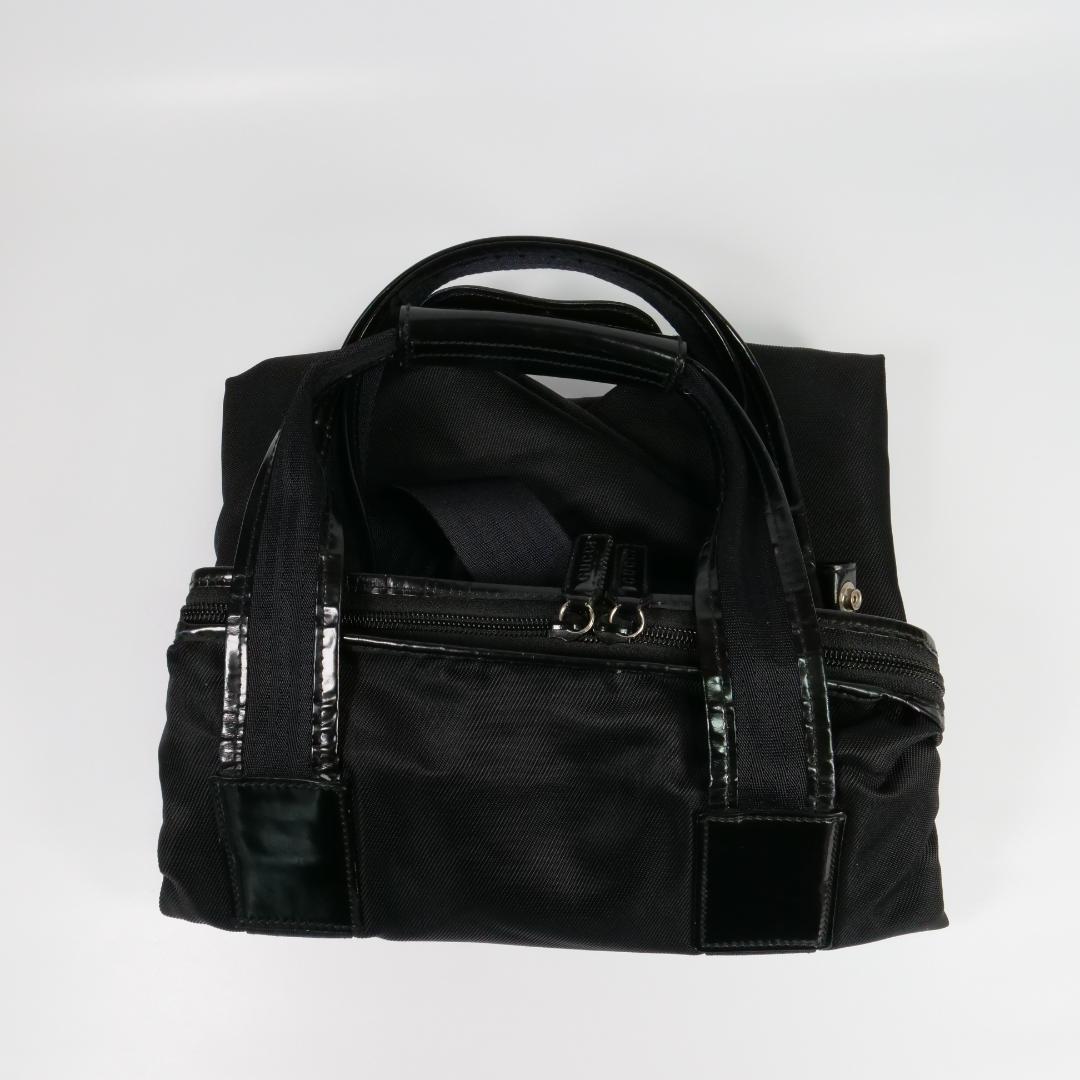極美品✨GUCCI グッチ ボストンバッグ 2way ナイロン ブラック 大容量