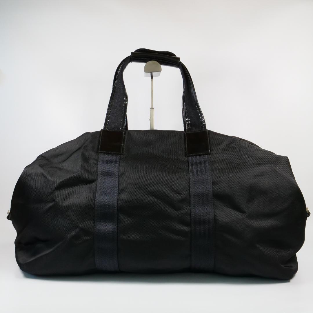 極美品✨GUCCI グッチ ボストンバッグ 2way ナイロン ブラック 大容量