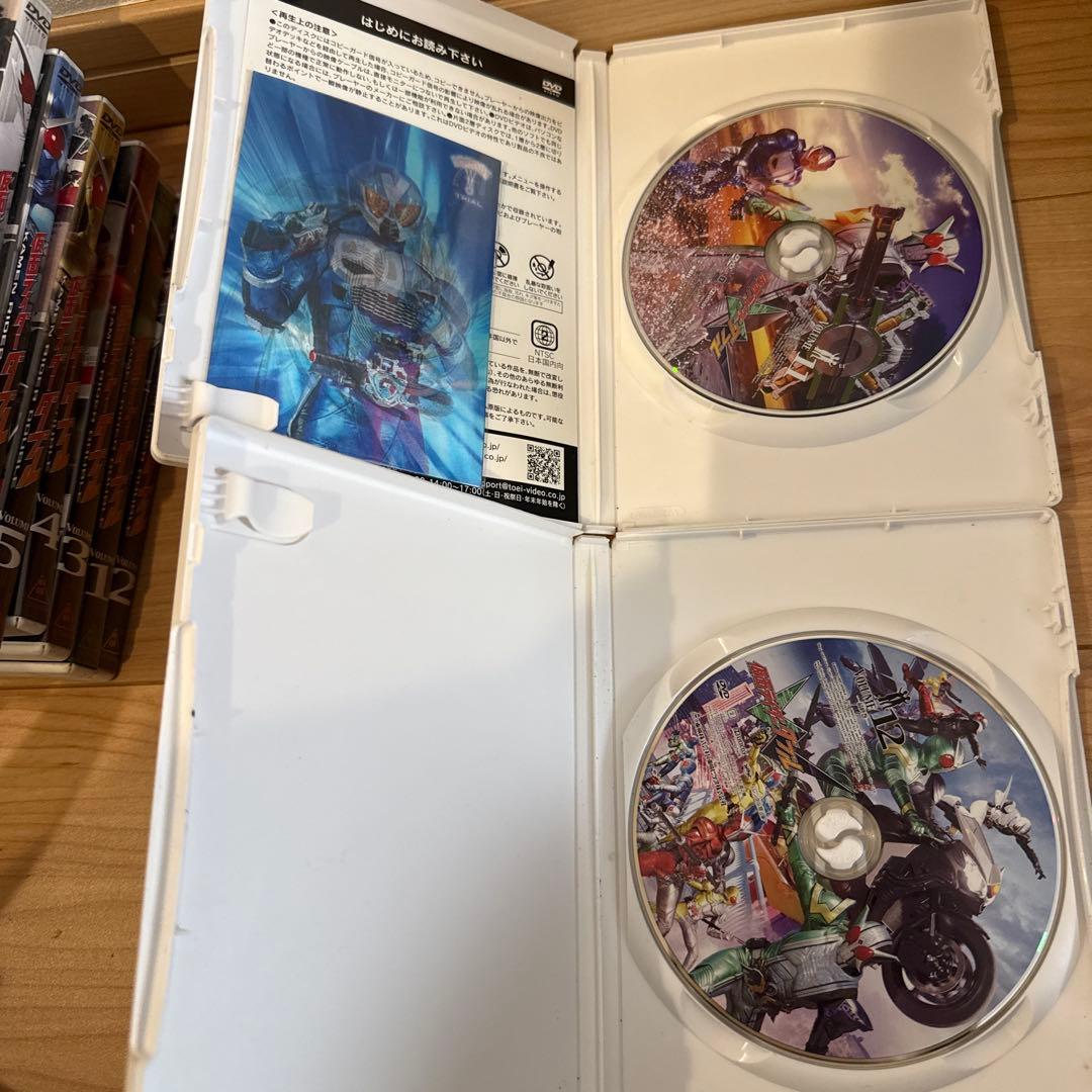 一部初回特典付き仮面ライダーW(ダブル) 12巻DVDセット