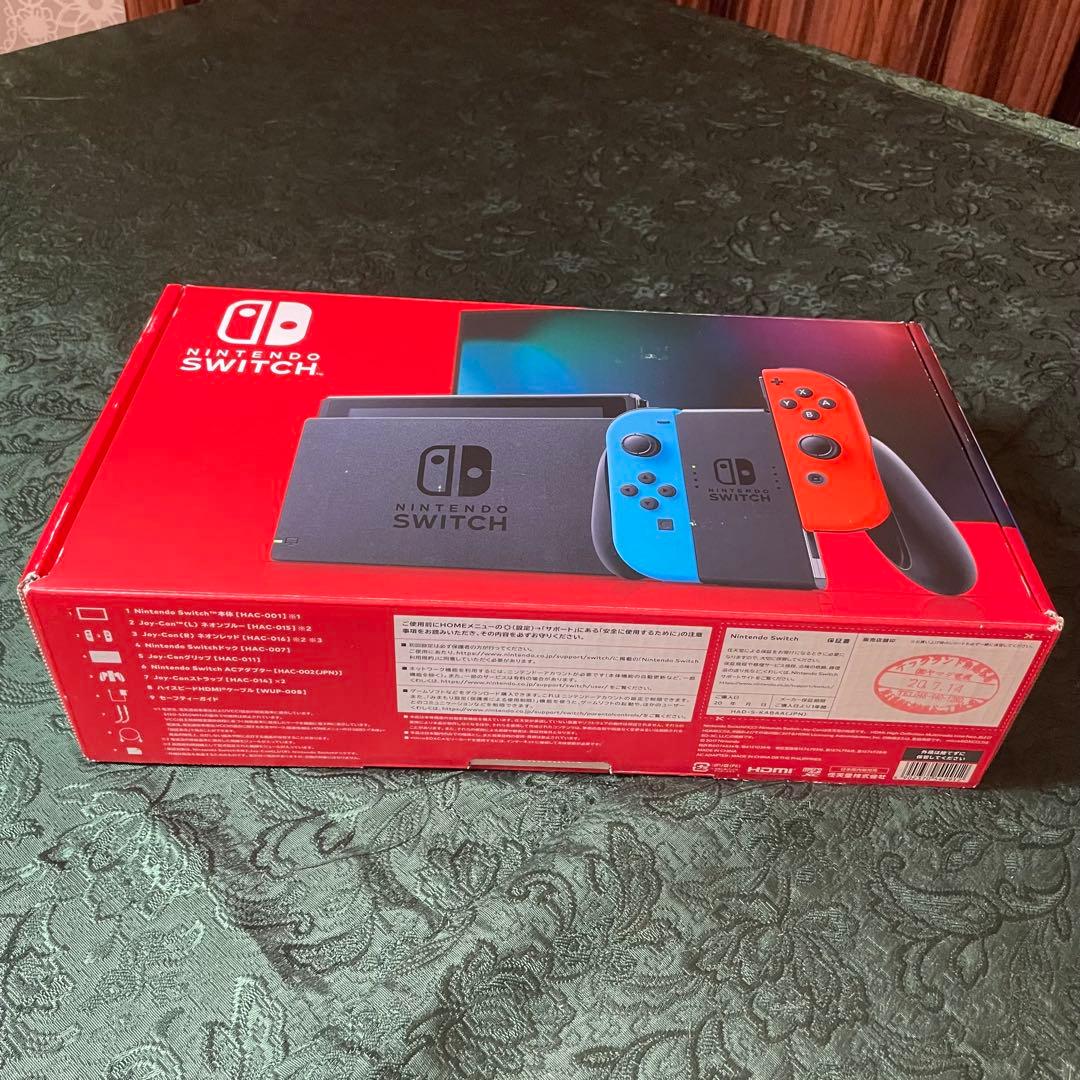 美品　初期化済　動作確認済Nintendo Switch 初期版　ソフト付き