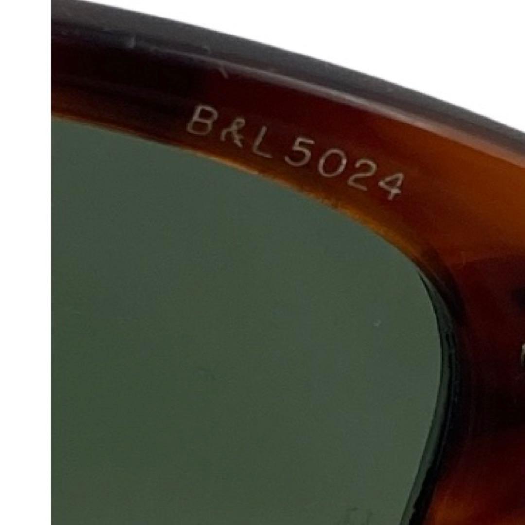 希少B&L RAYBAN USA 5024ウェイファーラーサングラス ブラウン