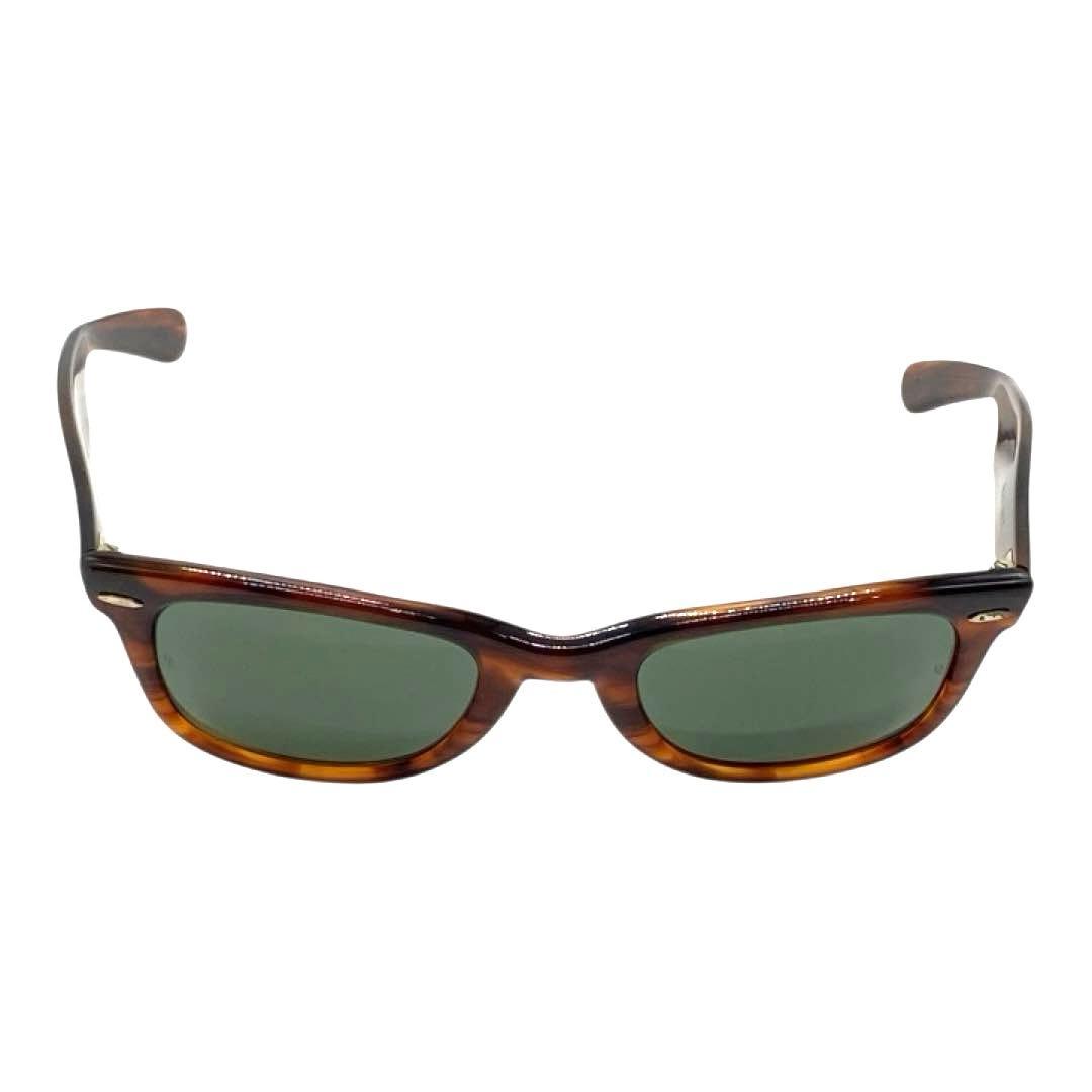 希少B&L RAYBAN USA 5024ウェイファーラーサングラス ブラウン