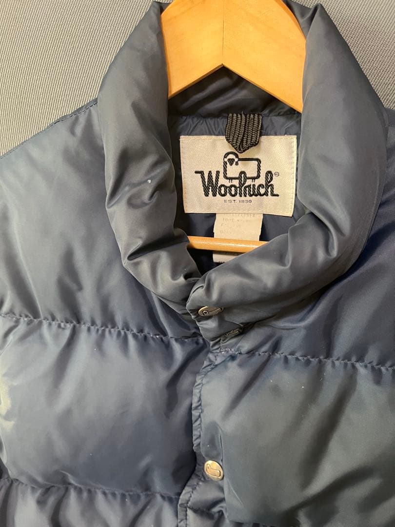 【Woolrich】ダウンベスト70s USA製 白タグ