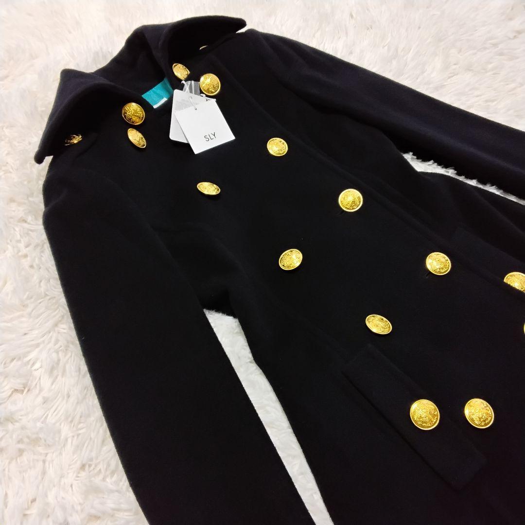 ジーコ738！SLY　ベビドンコート 安室奈美恵着用モデル カシミヤ混