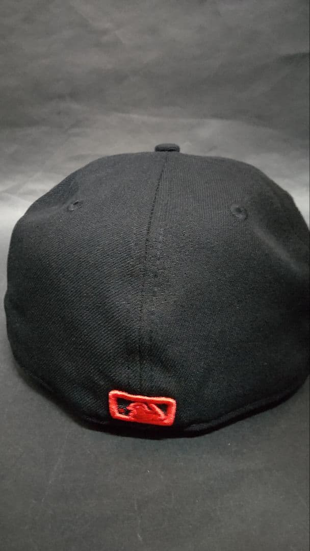 NEWERA LAエンジェルスデビルズクロスカスタムキャップブラック1/2