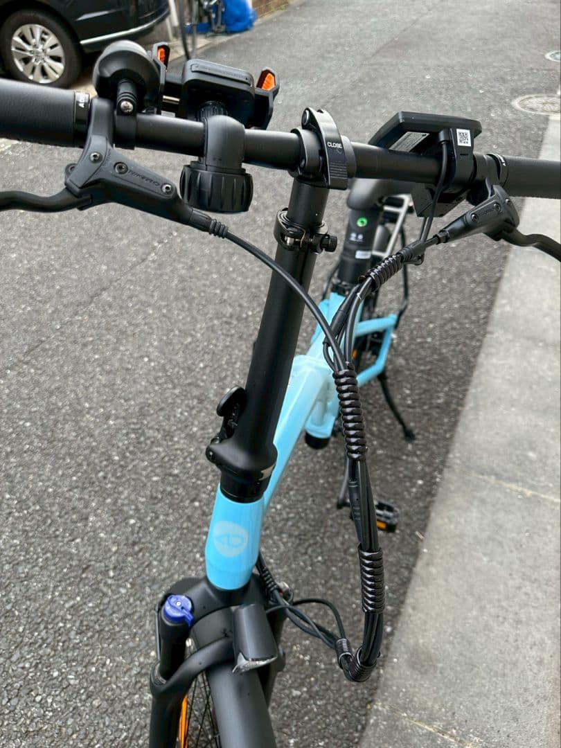 電動折畳式自転車ADO AIR 20 ULTRA油圧式ブレーキ採用(最新モデル)