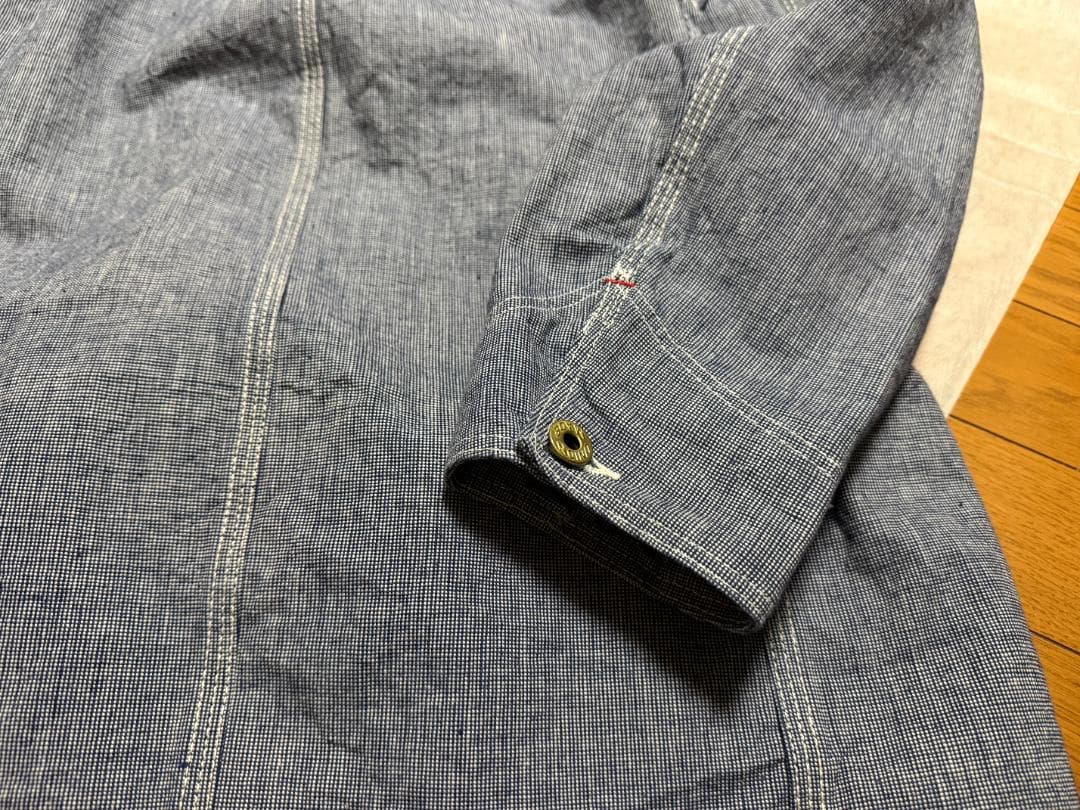 新品試着のみ ウエアハウス ピンチェック カバーオール WAREHOUSE