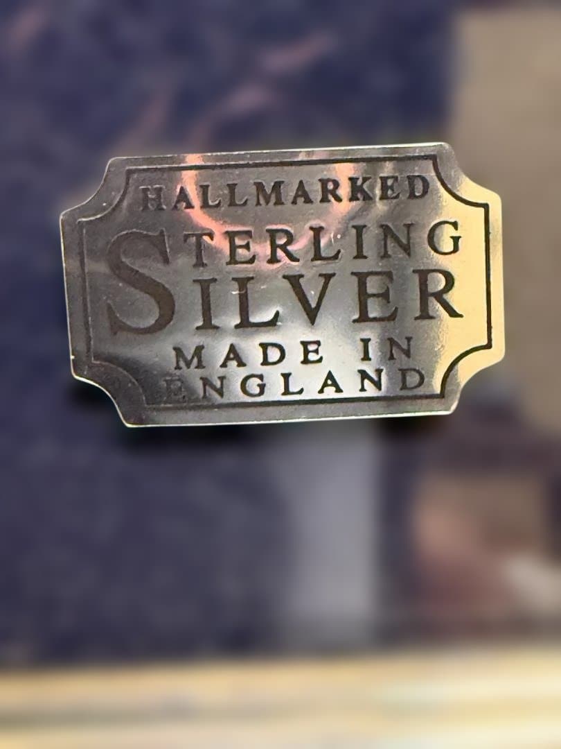 シルバーのフォトフレーム、英国製、⭐️ホールマーク⭐️、純度保証品