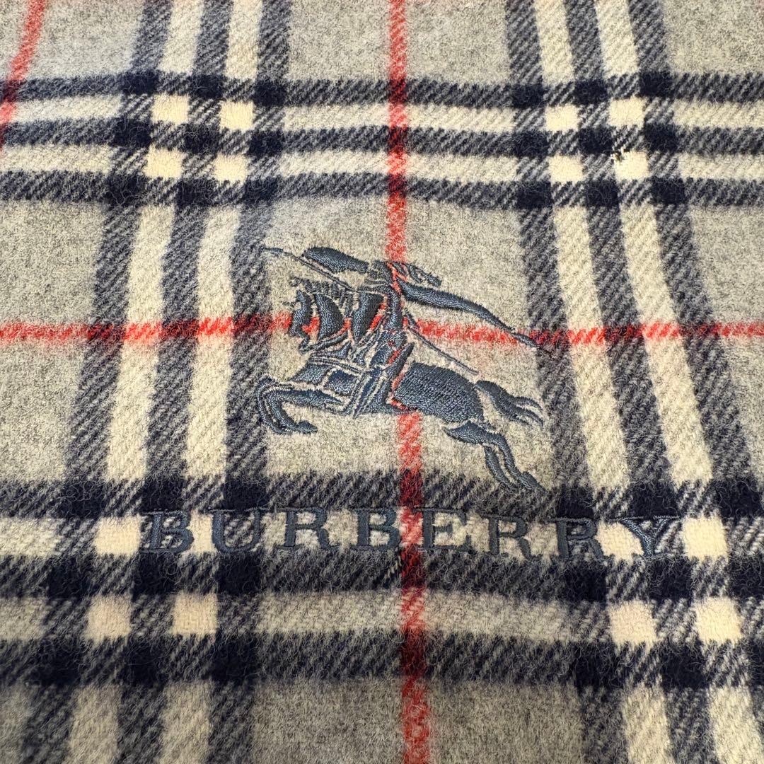 【美品✨】BURBERRY LONDON ひざ掛け ブラウンケット ノバチェック