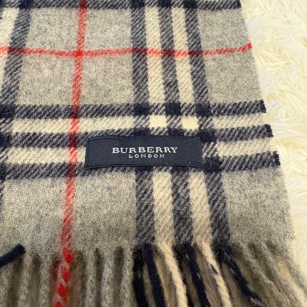 【美品✨】BURBERRY LONDON ひざ掛け ブラウンケット ノバチェック