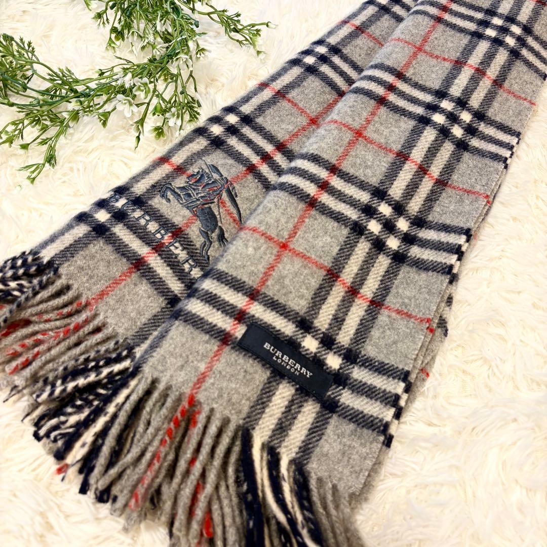 【美品✨】BURBERRY LONDON ひざ掛け ブラウンケット ノバチェック
