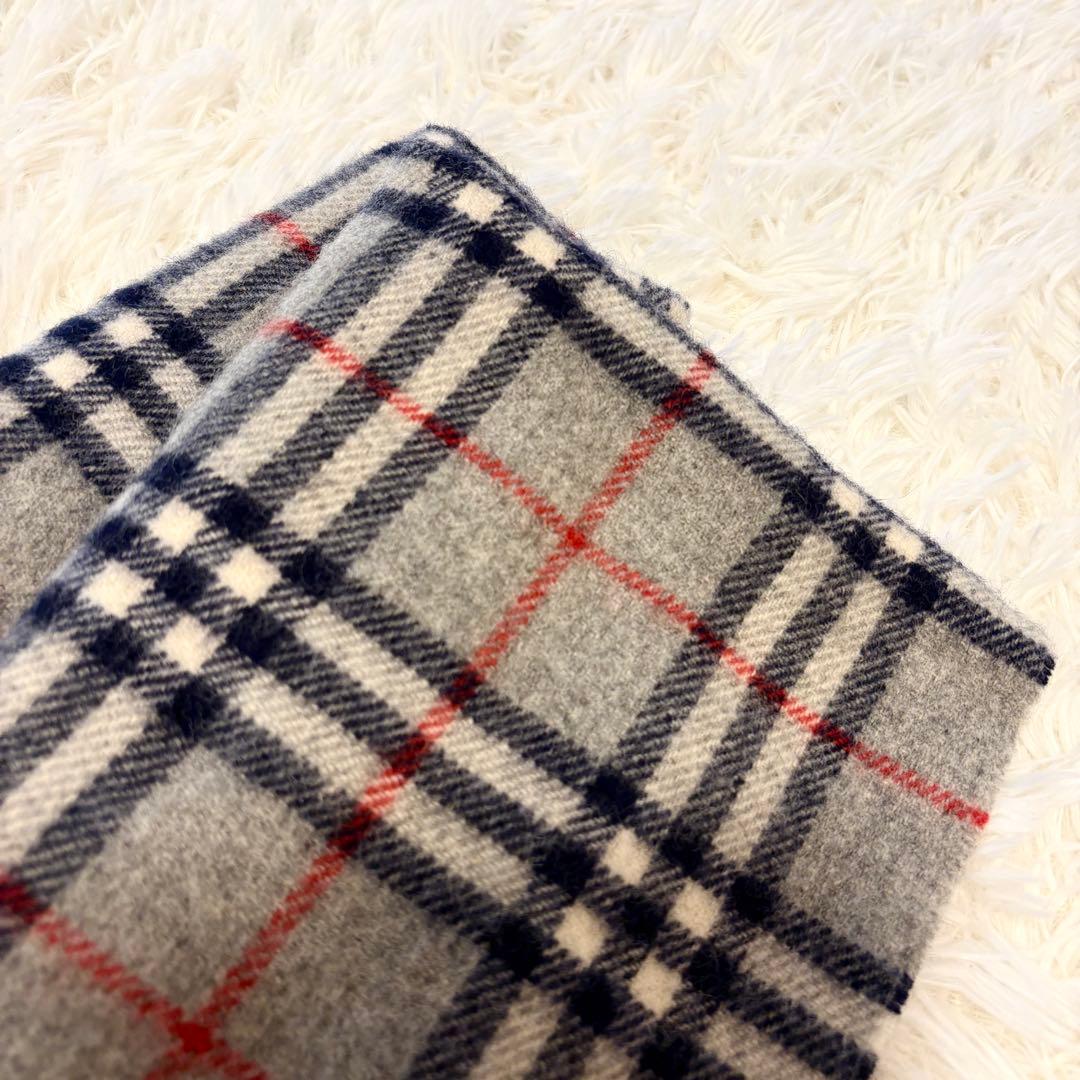 【美品✨】BURBERRY LONDON ひざ掛け ブラウンケット ノバチェック