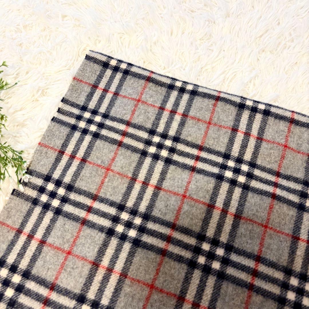 【美品✨】BURBERRY LONDON ひざ掛け ブラウンケット ノバチェック