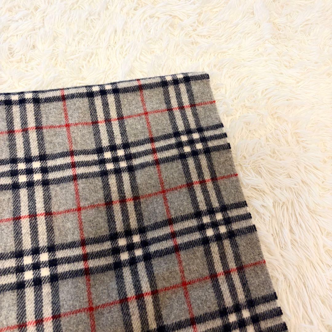 【美品✨】BURBERRY LONDON ひざ掛け ブラウンケット ノバチェック