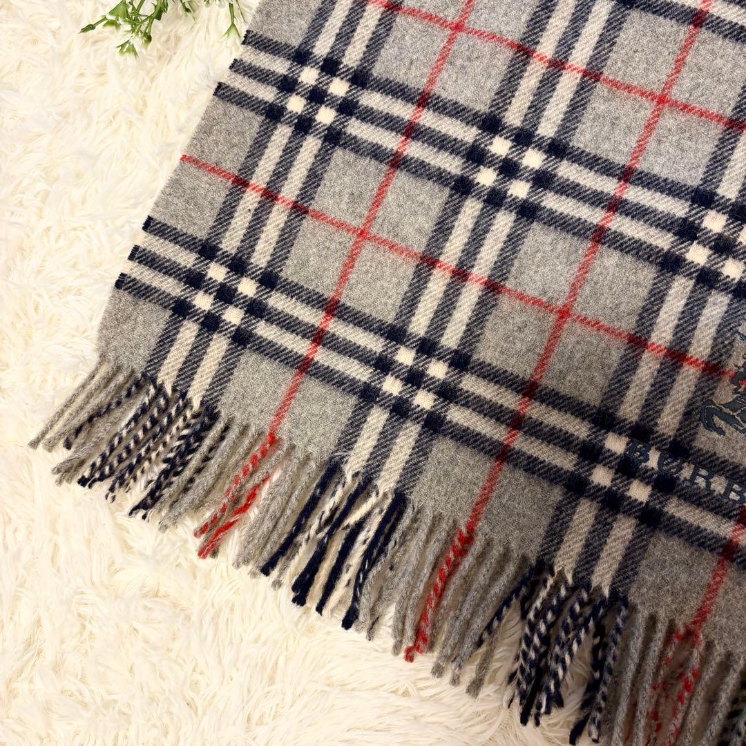 【美品✨】BURBERRY LONDON ひざ掛け ブラウンケット ノバチェック