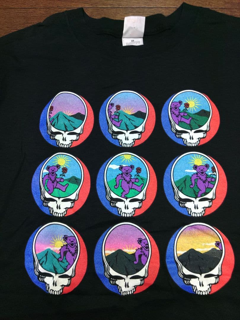 グレイトフル・デッド ブラックTシャツ L