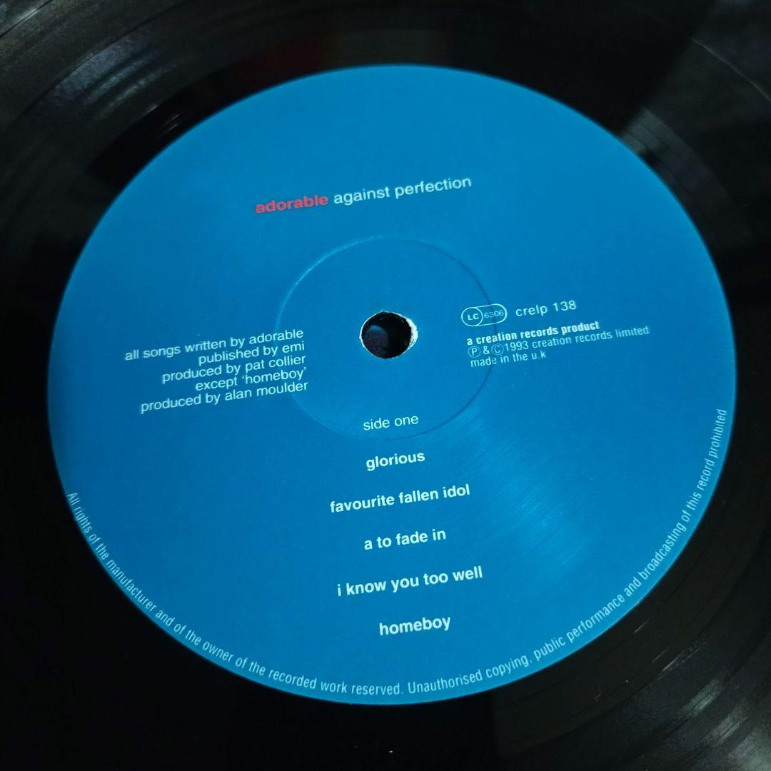 Adorable / Against Perfection★UK 美盤1993年