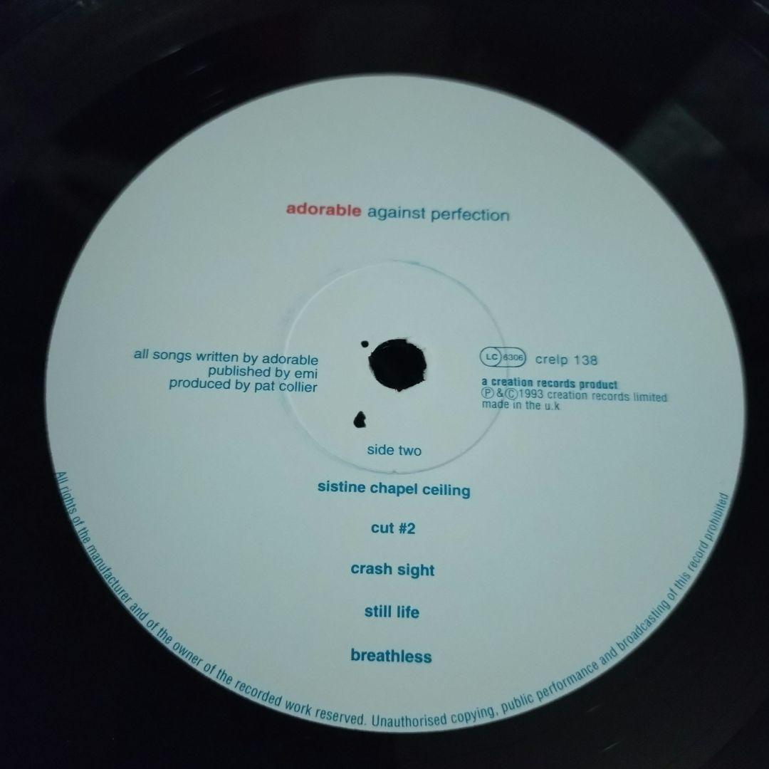 Adorable / Against Perfection★UK 美盤1993年