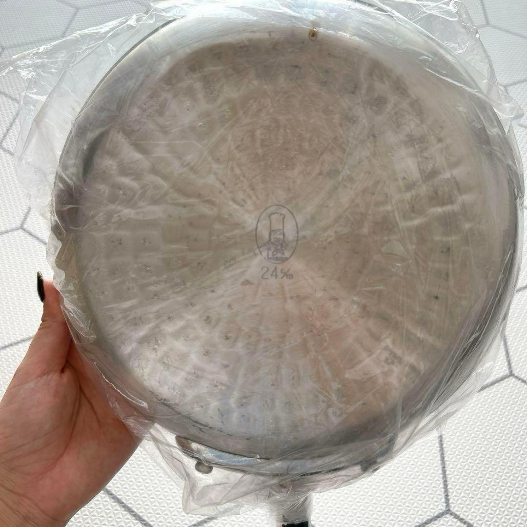 中尾アルミ製作所 アルミ キング 打出 フライパン 24cm