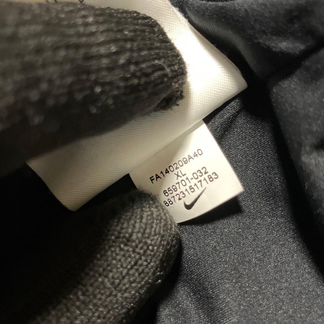 Nike Golf ナイロンジャケット XL ブラック ゴルフウェア 中綿