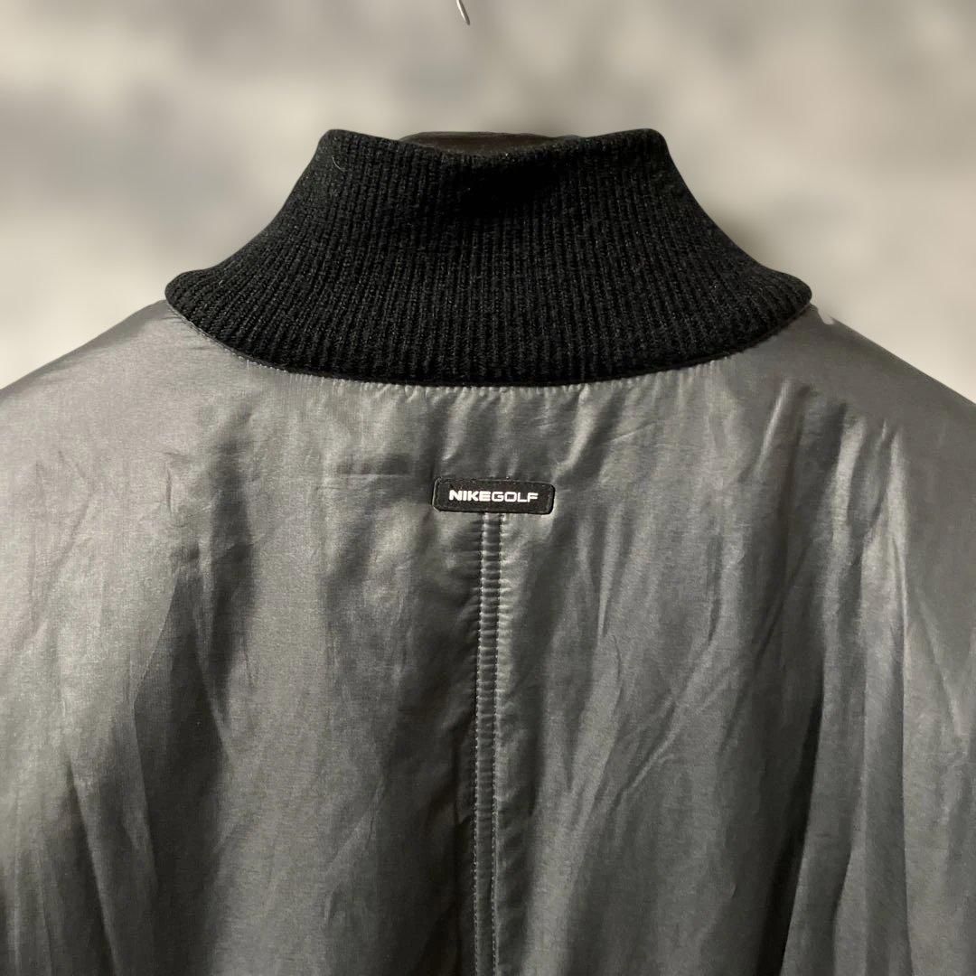 Nike Golf ナイロンジャケット XL ブラック ゴルフウェア 中綿