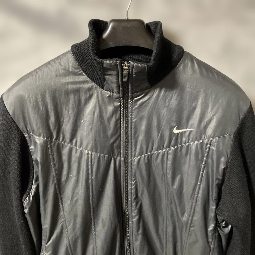 Nike Golf ナイロンジャケット XL ブラック ゴルフウェア 中綿