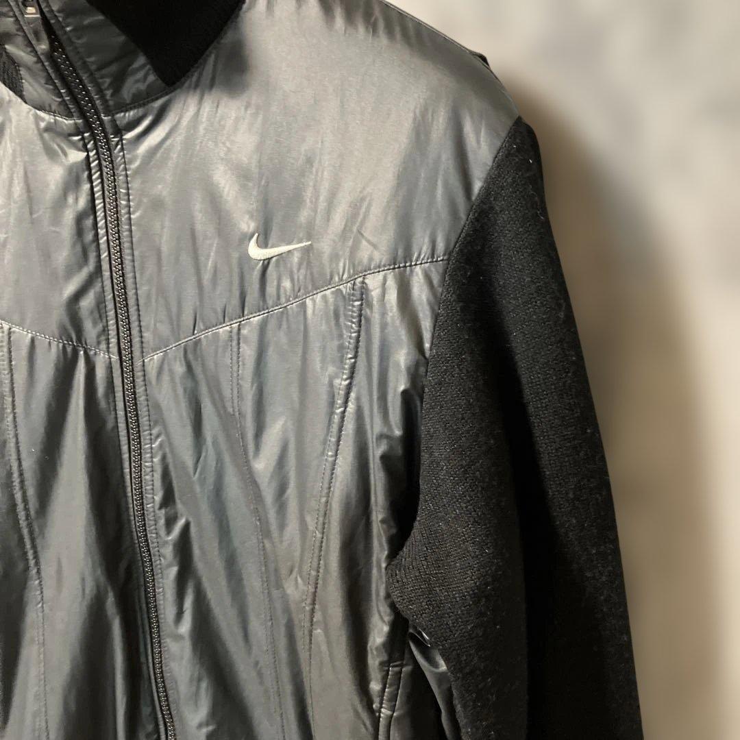 Nike Golf ナイロンジャケット XL ブラック ゴルフウェア 中綿