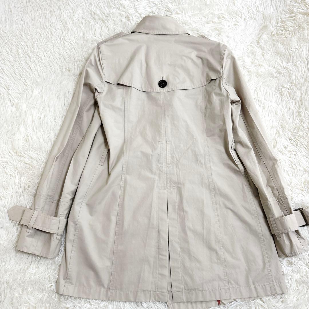 BURBERRYバーバリーロンドン トレンチコート M ベージュ ノバチェック柄