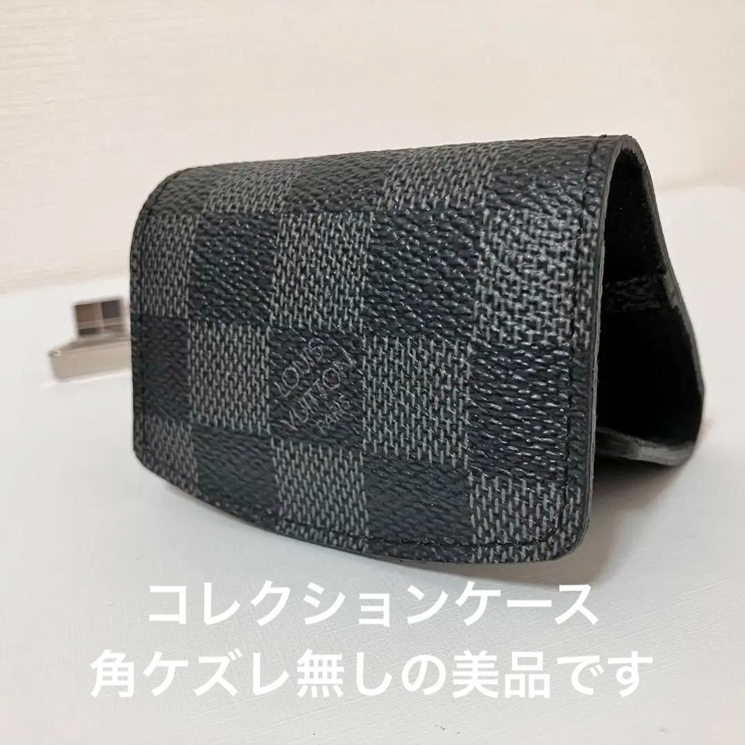 ルイヴィトン ダミエ　カフス　カフリンクス　　ネクタイピン　グレー系　シルバー