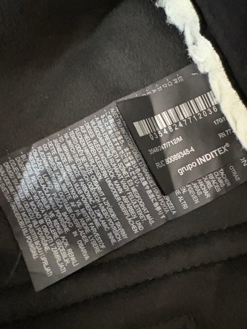 専用　ZARA ザラ ボアムートンジャケット ホワイト