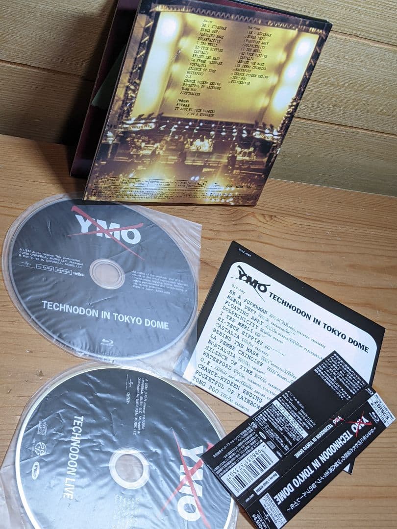 Blu-ray TECHNODON IN TOKYO DOME YMO 坂本龍一