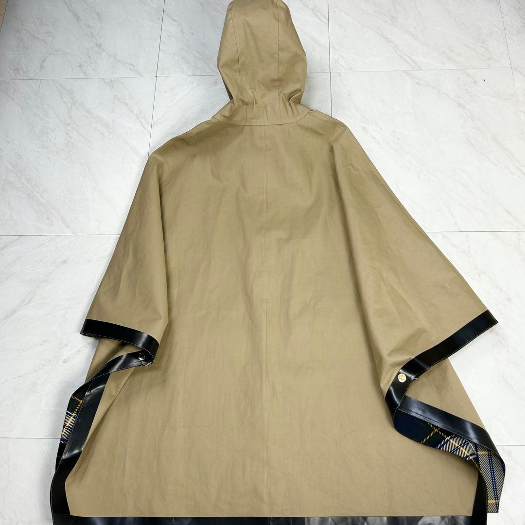 極美品 20AW マッキントッシュ HUMBIE ゴム引き ポンチョ コート