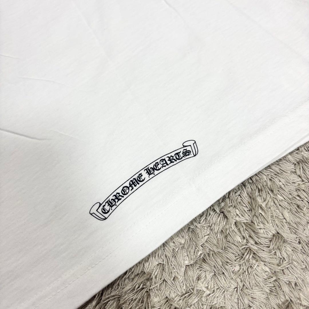 CHROME HEARTS クロムハーツ ネックプリント Tシャツ