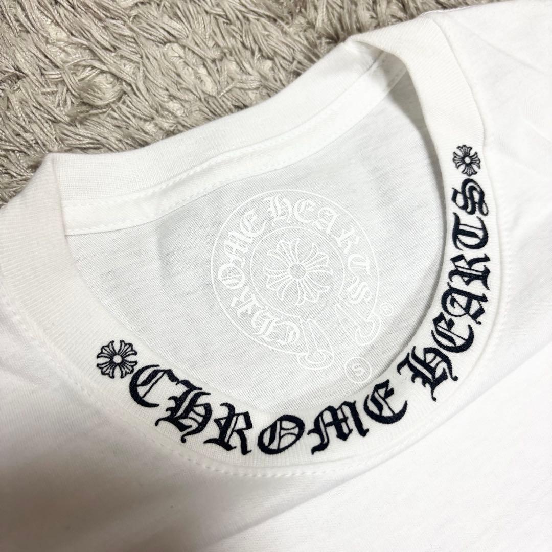 CHROME HEARTS クロムハーツ ネックプリント Tシャツ