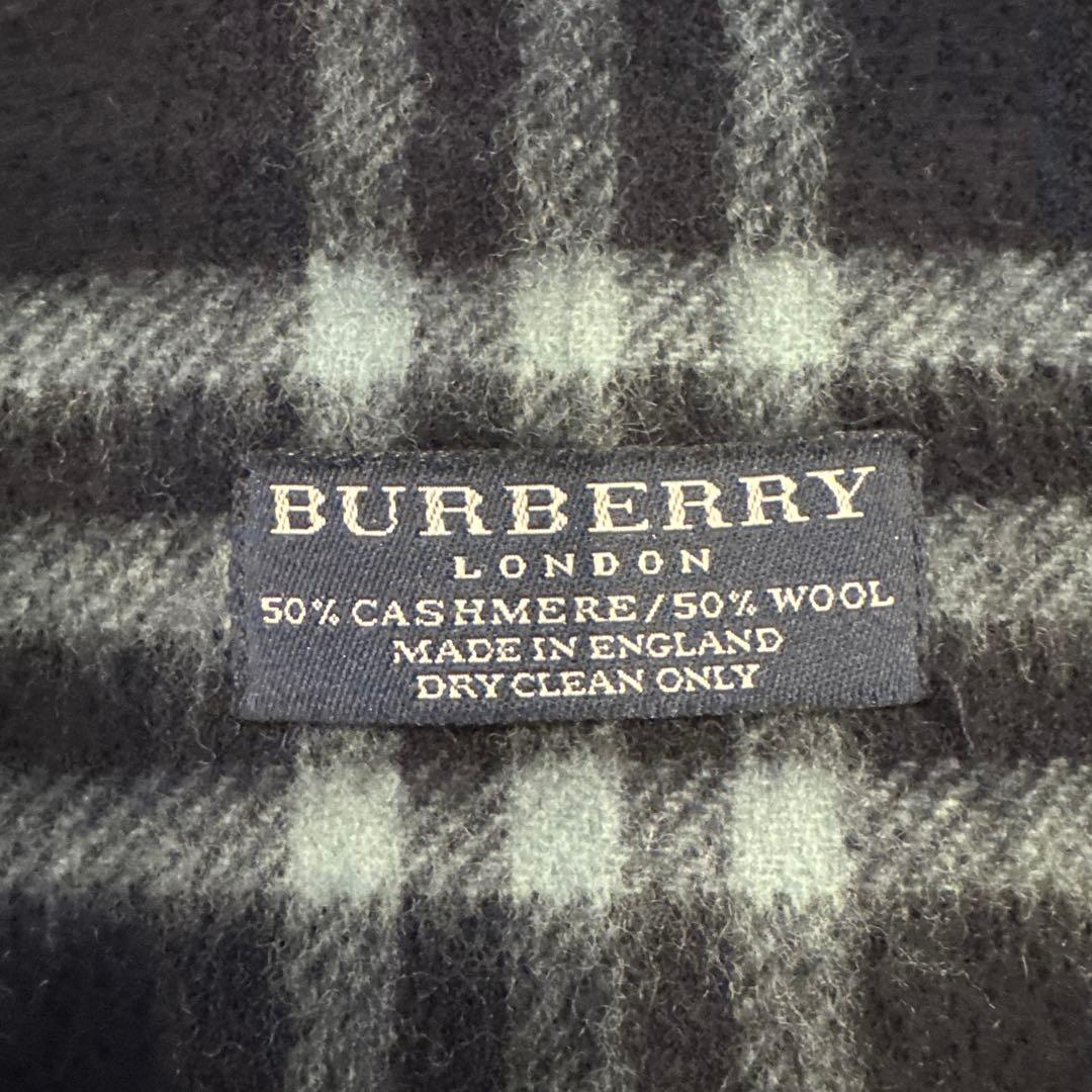 BURBERRY チェック柄マフラー 2点セット