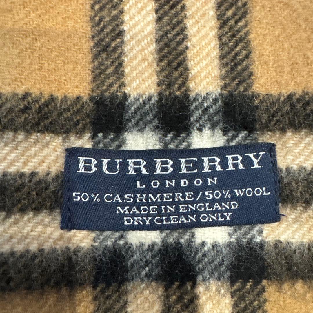 BURBERRY チェック柄マフラー 2点セット