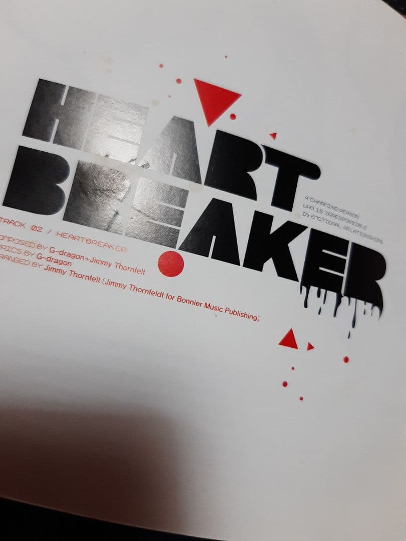 K-POP・アジア G-DRAGON HEARTBREAKER