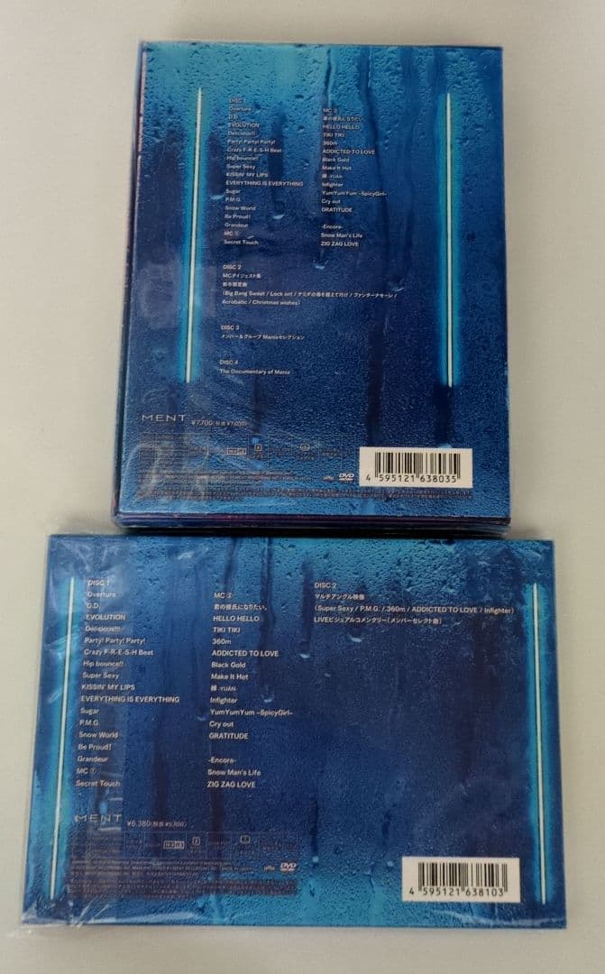  Man LIVE TOUR 2021 Mania　初回盤・通常盤