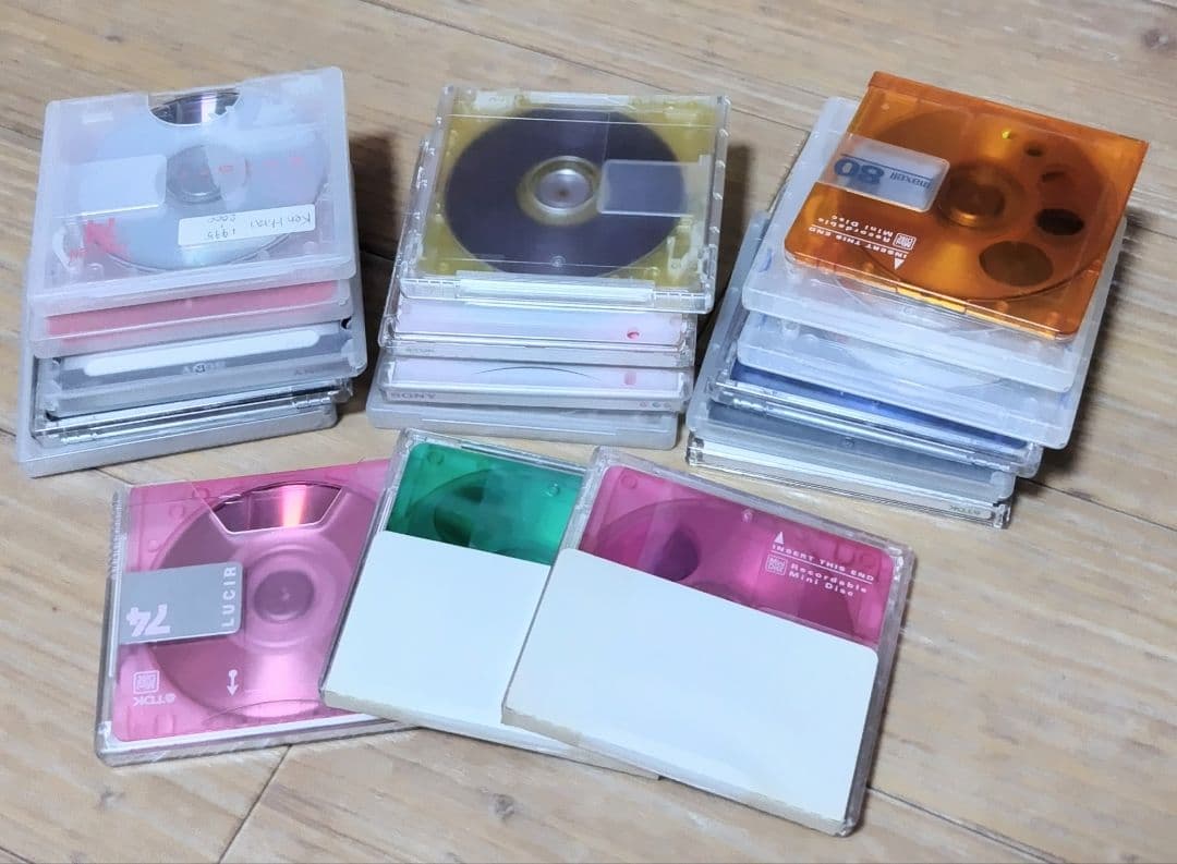 完動品 SHARP ポータブルMDプレーヤー＆ディスク