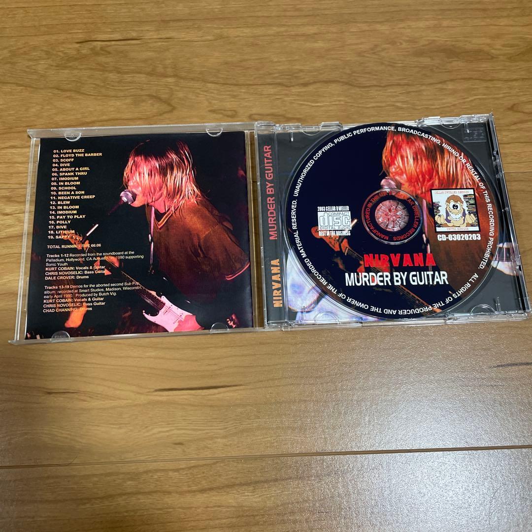 NIRVANA1990 Murder By Guitar ニルヴァーナ　レアCD